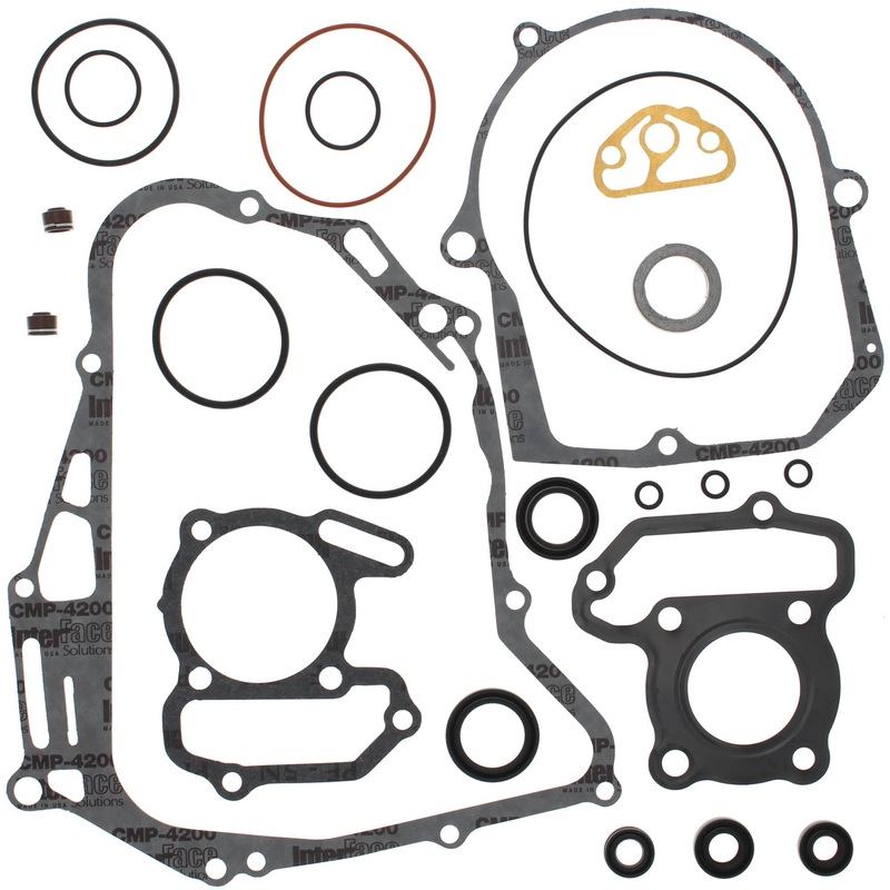 Vertex 811878 Gaskets 04-08 Yamaha YFM50 Raptor Complete Gasket Kit w/ Oil Seals