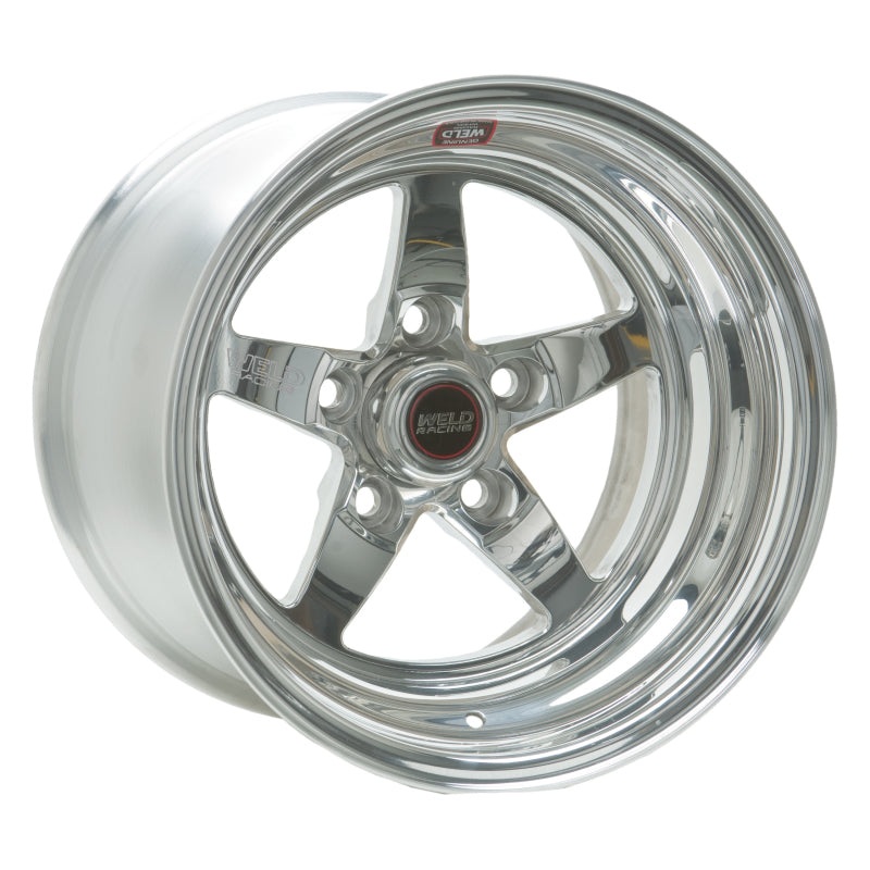 Weld S71 15×10.33 / 5x120mm BP / 7.5in. BS Polished Wheel (Low Pad) – Non-Beadlock