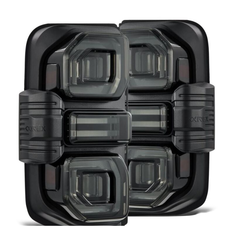 AlphaRex 21-24 Ford Bronco NOVA LED Tail Lights – Alpha-Black