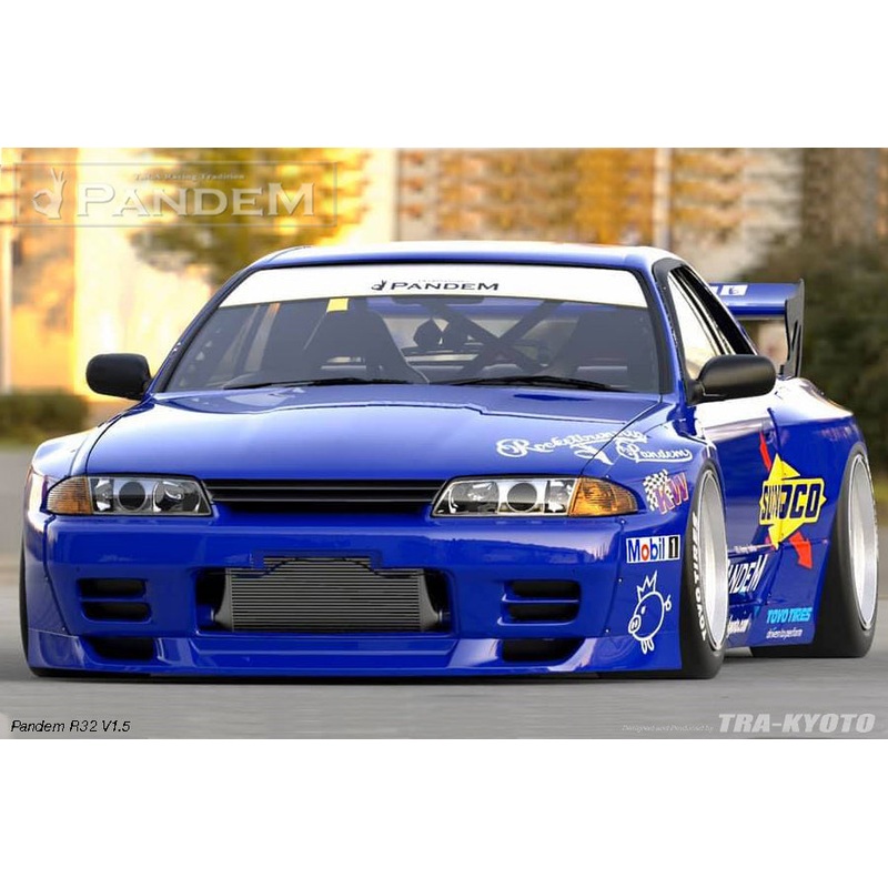 GReddy Pandem V1.5 Front Lip | 1989-1994 Nissan Skyline GTR (17020627)