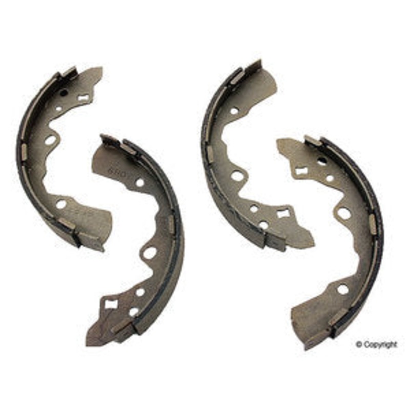 Porterfield Brake Shoes for 2000 FORD ESCORT w/Rear Drums