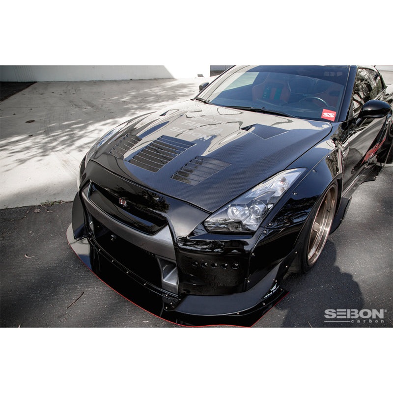 Seibon 09-12 Nissan GTR R35 GT-Style Carbon Fiber Hood