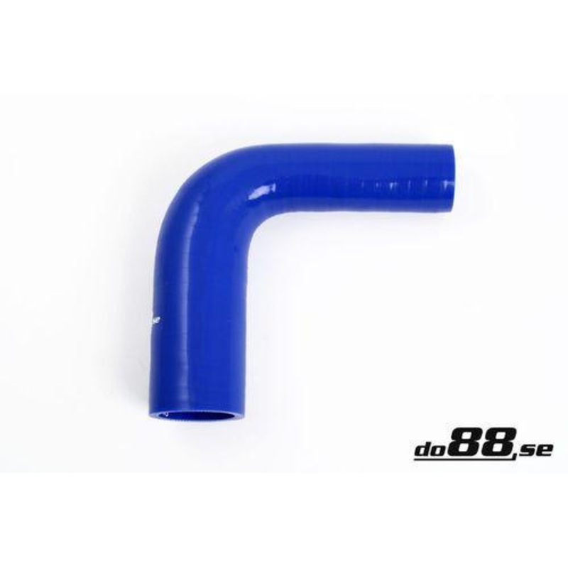 Silicone Hose Blue 90 degree 0,5 – 0,625” (13-16mm)