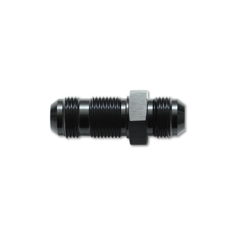 Vibrant -4AN Flare Straight Bulkhead Adapter Fitting – Aluminum