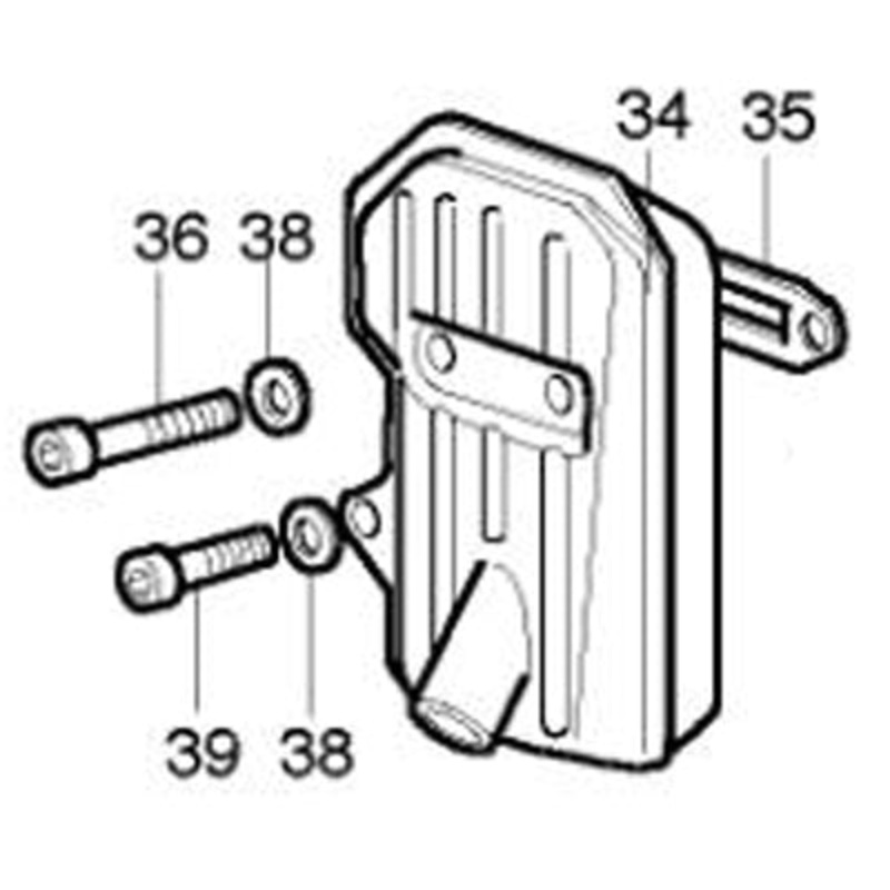 34. (S060-034-01) K80 Exhaust Muffler