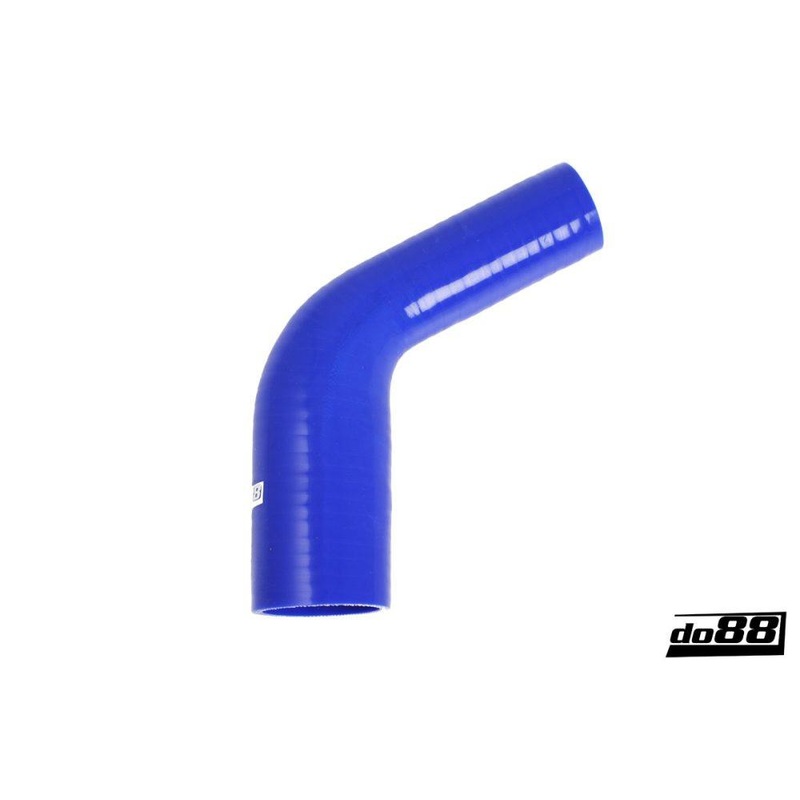 Silicone Hose Blue 60 degree 1,375 – 1,75” (35-45mm)