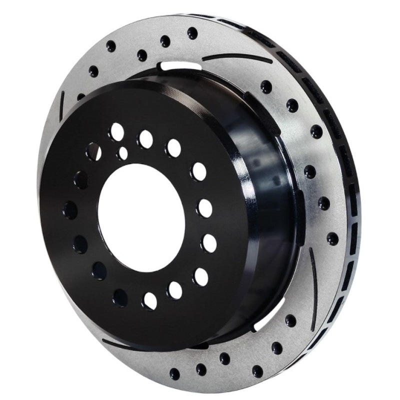 Wilwood Rotor-1.91in Offset-SRP-BLK-Drill-RH 12.19 x .810 – 5 Lug