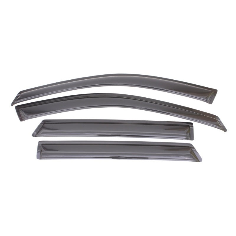 AVS 13-18 Hyundai Santa Fe (Excl. XL Model) Ventvisor Outside Mount Window Deflectors 4pc – Smoke