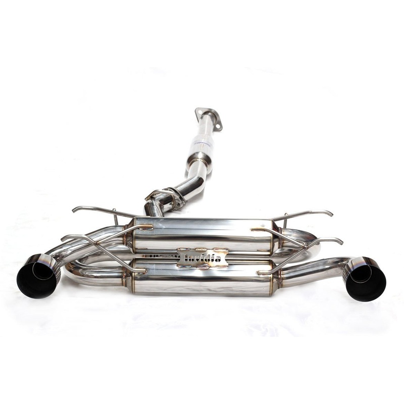 Invidia R400 Cat-Back Exhaust System | 2012-2020 Subaru BR-Z/Toyota FT-86 (HS12SST7GM1ST)