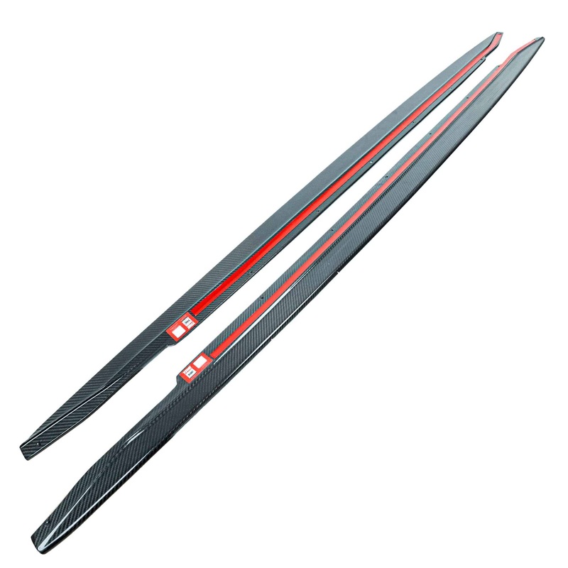 TRE Pre-Preg Carbon Fiber ID-01 Side Skirts – BMW G80 M3