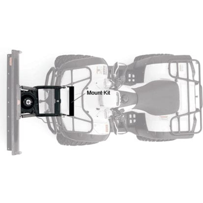 Kawasaki Provantage Front Snow Plow Mounting Kit By Warn