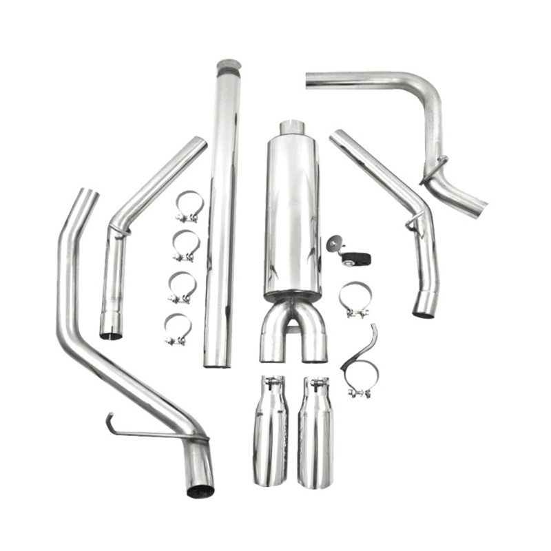 MBRP 2016 Toyota Tacoma 3.5L EC/CC Cat Back Dual Split Exit T409 Exhaust