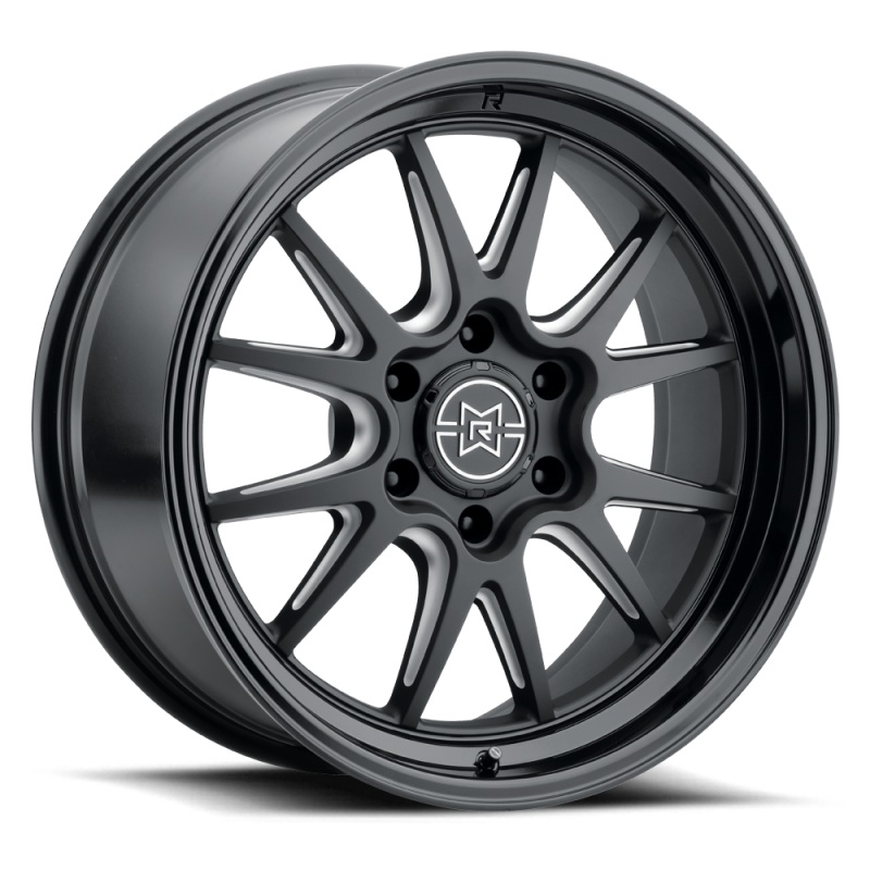 Method Raised MR802 20×10 / 6×5.5 BP / -18mm Offset / 106.25mm Bore – Double Black Milled Wheel