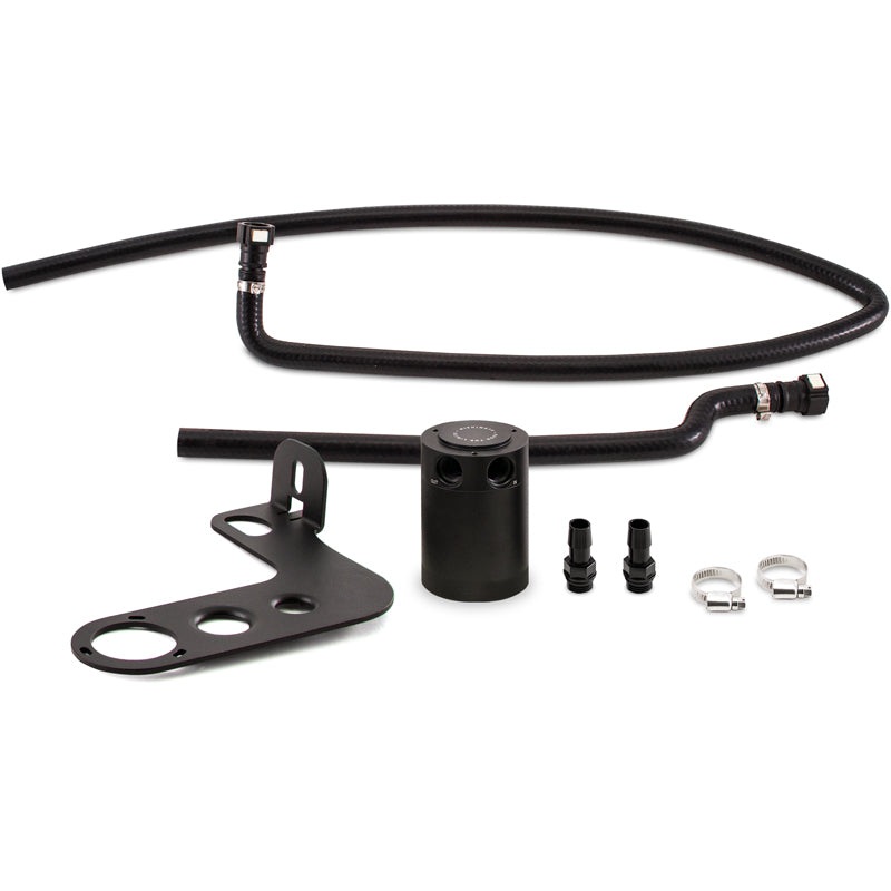 Mishimoto 10-15 Chevrolet Camaro SS (Automatic) Baffled Oil Catch Can Kit – Black