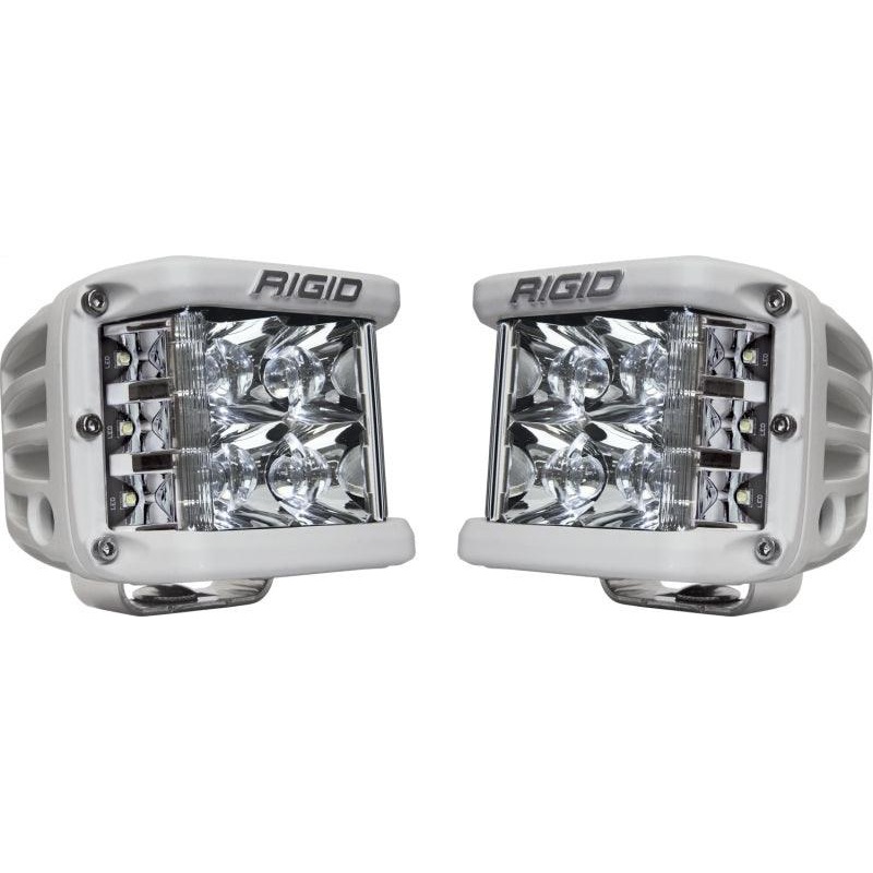 Rigid Industries D-SS – Spot – Set of 2 – White Housing