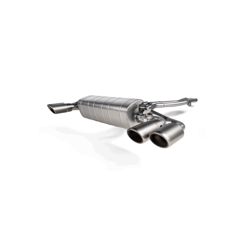 Akrapovic 2019+ Porsche Cayenne V6 (536) w/OPF/GPF Evolution Line Cat Back (Titanium) (Req Tips)