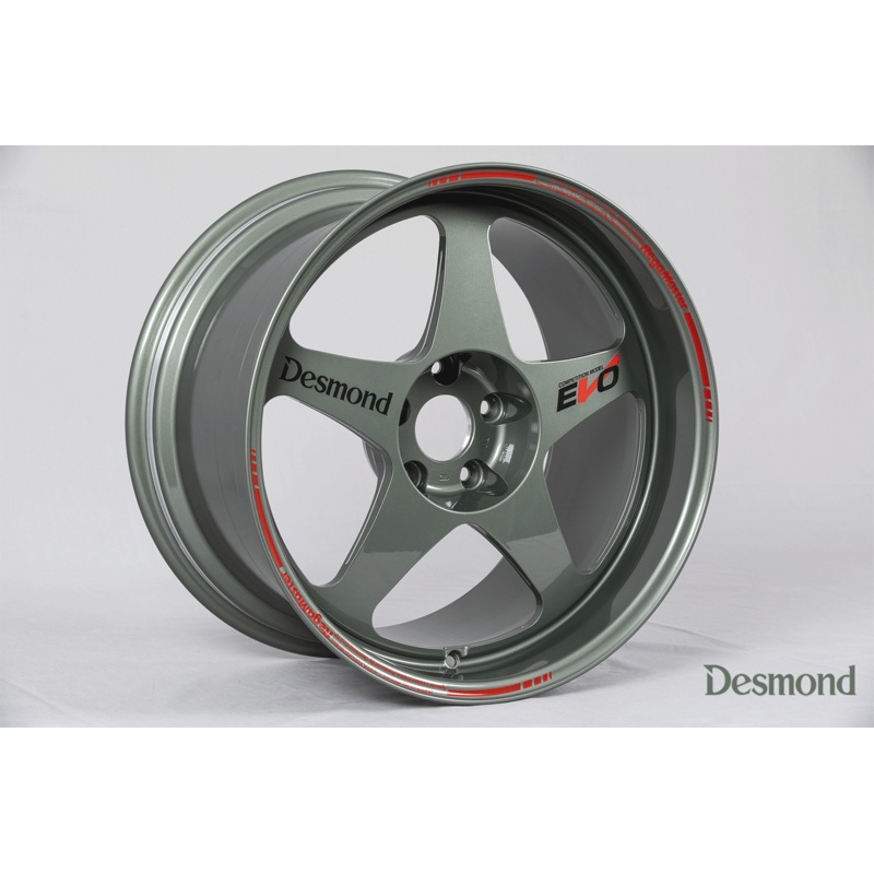 Desmond Regamaster EVO II 17×9 +34 5×114.3 Almighty Grey (SET)
