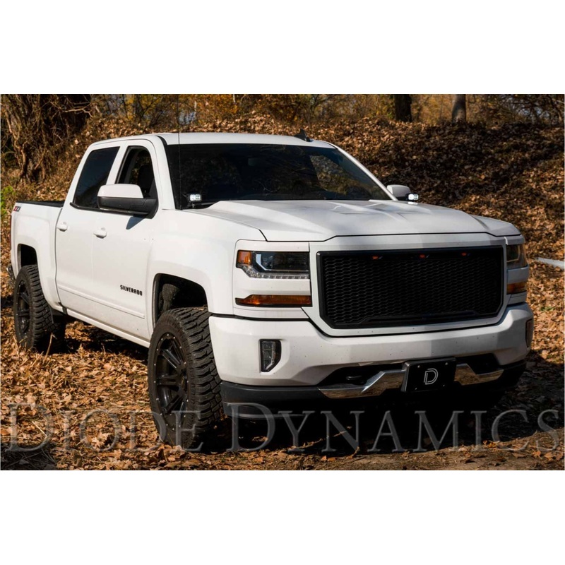 Diode Dynamics Stage Series 2in LED Ditch Light Kit Pro White Combo | Multiple Fitments (DD6661)