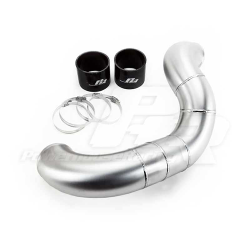 PHR 3.5″ Cold Side Intercooler Pipe for SC300Matte black powder coat