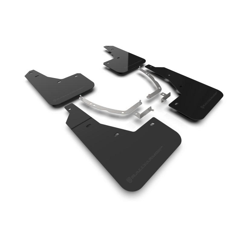 Rally Armor 2022 Hyundai Ioniq 5 Black Mud Flap w/ Metallic Black Logo