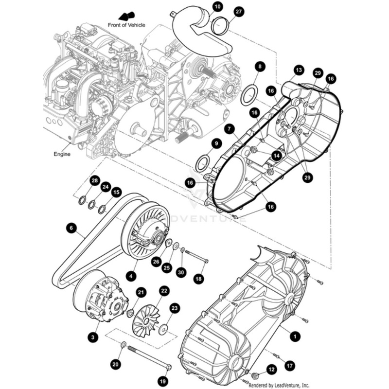CVT Outer Cover by Arctic Cat