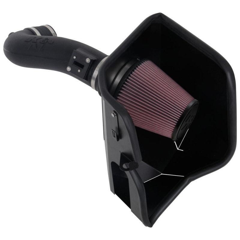 K&N 2019+ Chevrolet 1500 5.3L / 6.2L V8 F/I AirCharger Performance Intake System