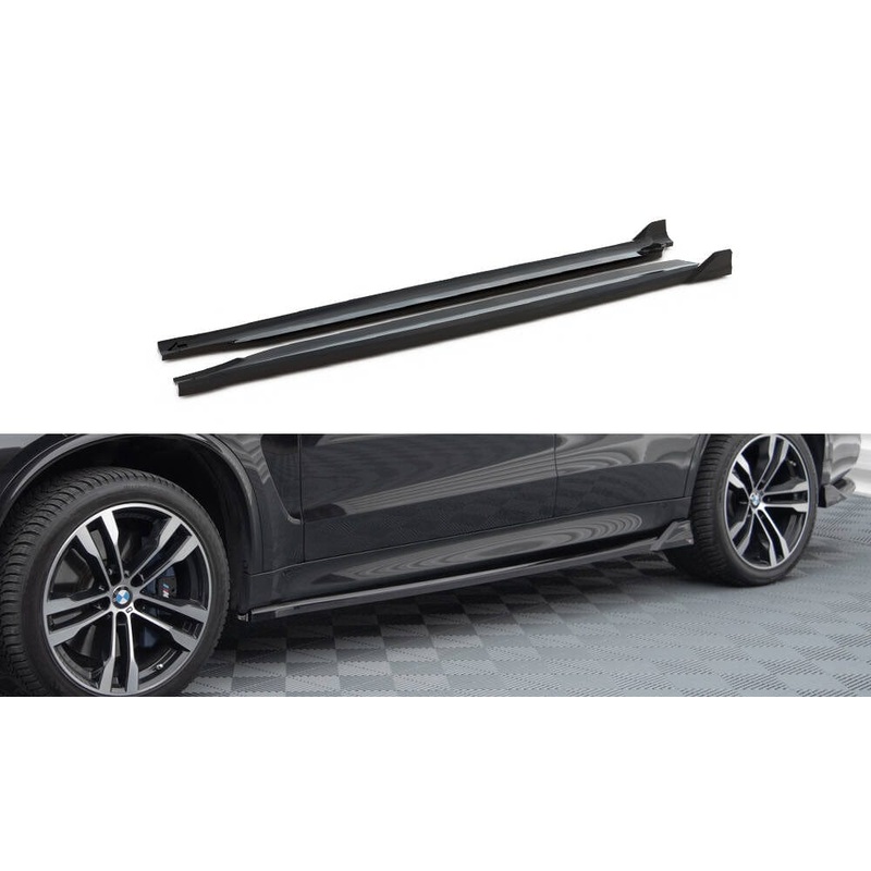 Maxton Design Side Skirts Diffusers V.2 – BMW X5 M-Pack F15