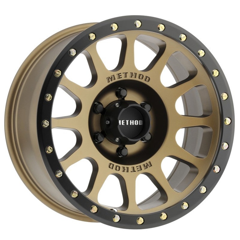 Method MR305 NV 18×9 0mm Offset 6×135 94mm CB Method Bronze/Black Street Loc Wheel