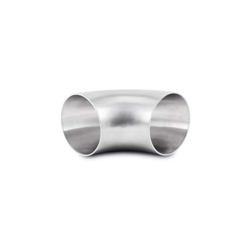 Vibrant 4.0in OD T304 SS 90 Deg Mandrel Bend Elbow (4.0in Centerline Radius)