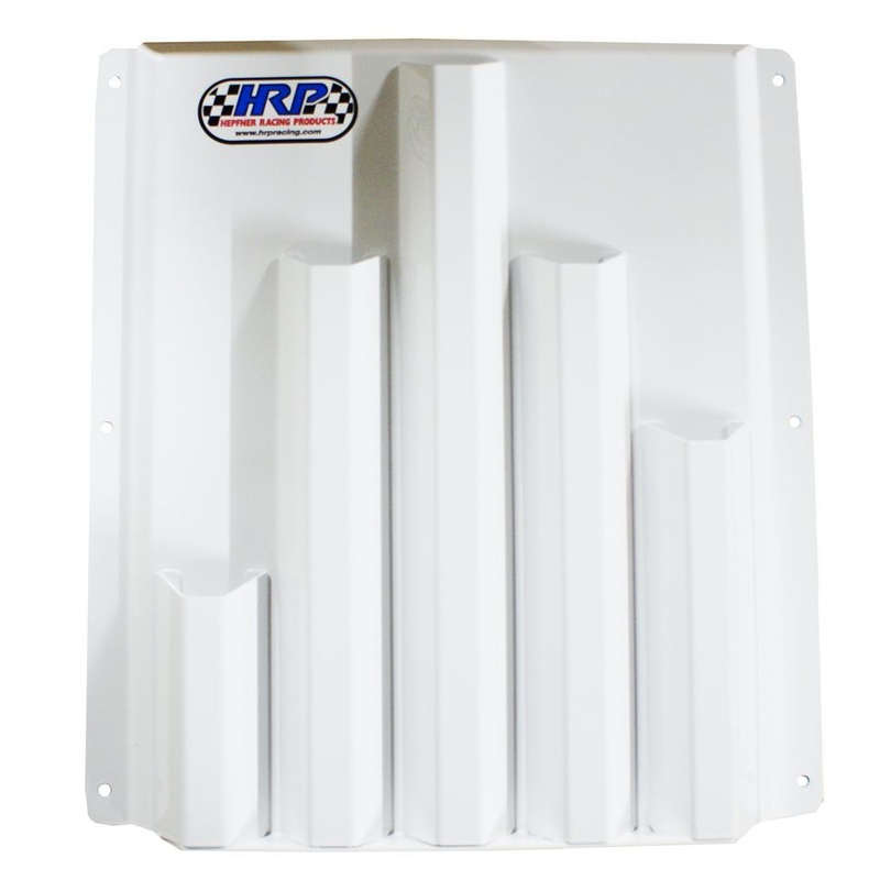 6085 Zip Tie Aluminum Holder, White
