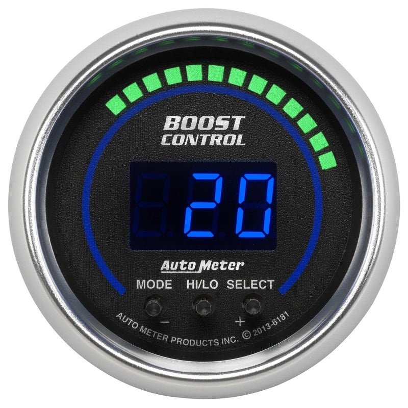 Autometer Cobalt 52mm 30inHG/30psi Digital Boost Controller Universal | 6181