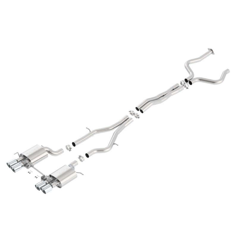 Borla S-Type Cat-Back Exhaust System 2016-2019 Cadillac ATS-V (3.6L)