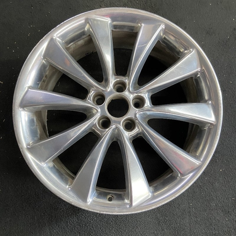 20″ MKT 10 20×8 aluminum TPMS 10 flat spoke polished Original OEM Wheel Rim