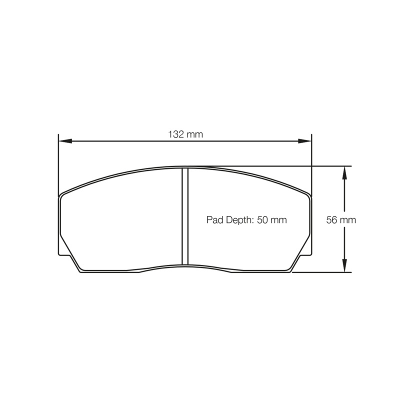 Pagid – (Shape No.: 1361) Audi, Mitsubishi