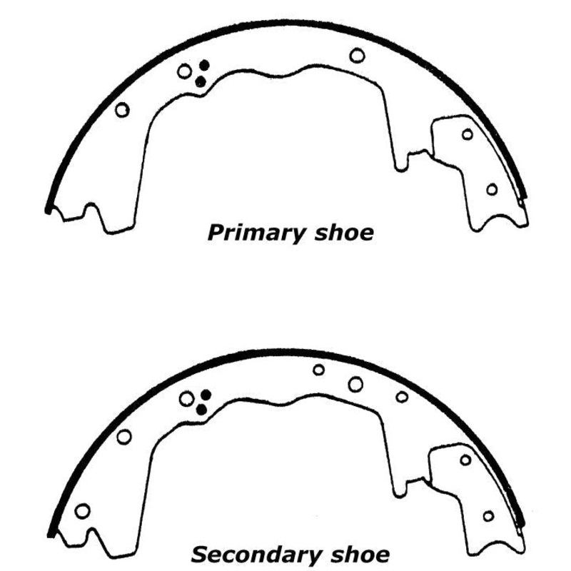 Porterfield Brake Shoes for 2000 DODGE RAM 3500 4WD Rear Drum