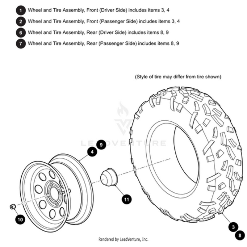 Steel Wheel 14X6.5 4 On 137Mm by Arctic Cat