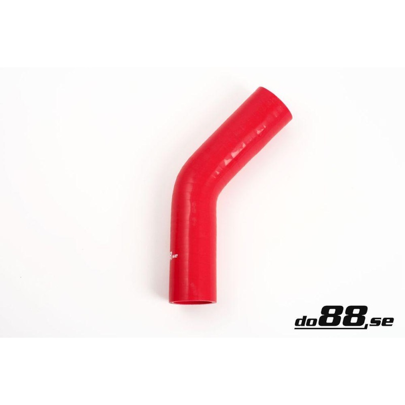 Silicone Hose Red 45 degree 1,75” (45mm)