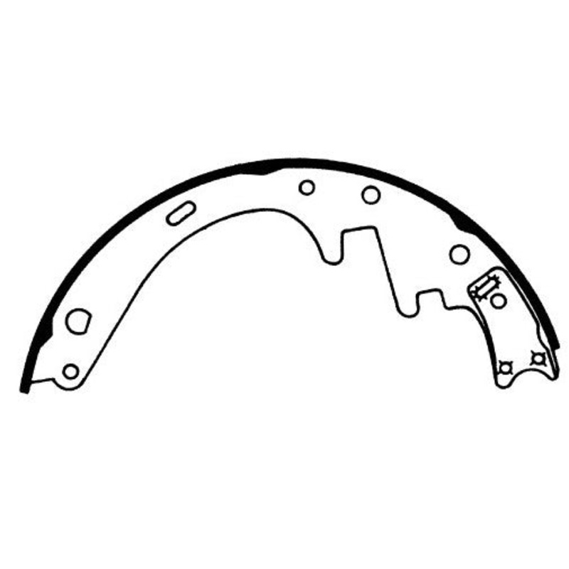 Porterfield Brake Shoes for 1976 MERCURY COUGAR