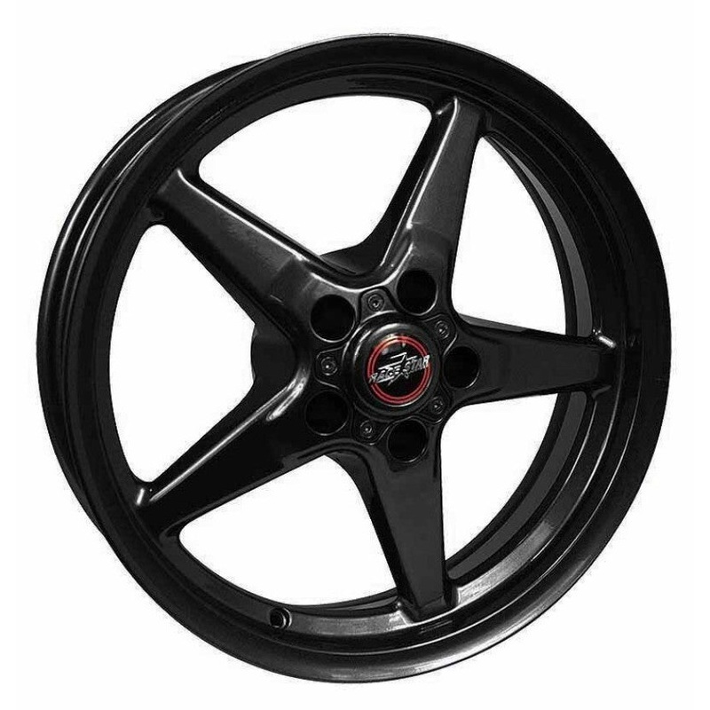Race Star 92 Drag Star Bracket Racer 18×5 5x115BC 2.00BS Gloss Black Wheel | 92-850445B