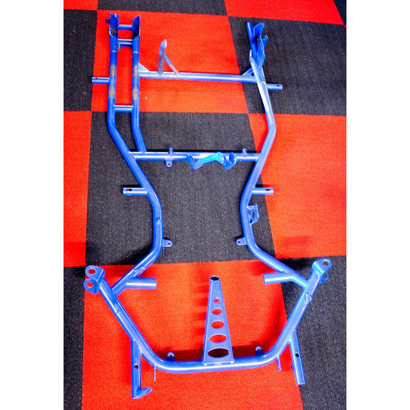 Used Eagle Kart Bare Frame Only, Blue, Sold As Is