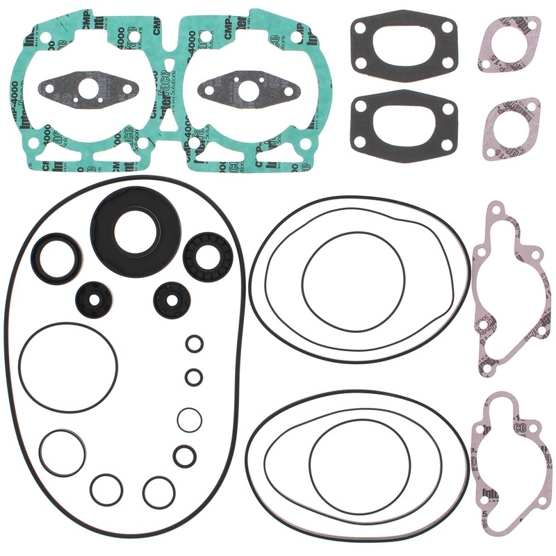 Vertex 711212 Gaskets 97-00 Ski-Doo Formula 500/DLX LC Complete Gasket Kit w/ Oil Seals