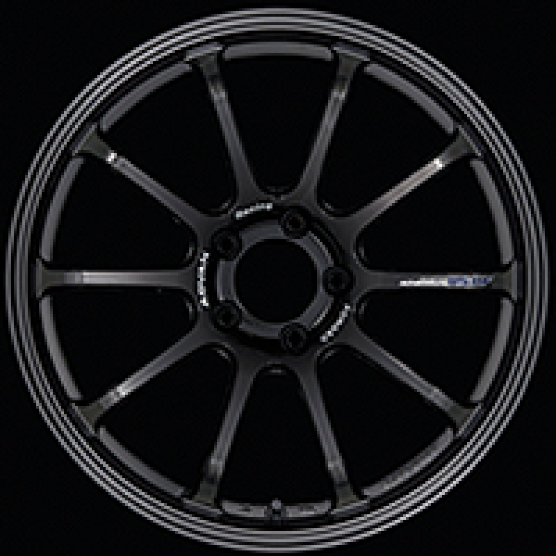 Advan RS-DF Progressive 19×9.0 +43 5-114.3 Racing Titanium Black Wheel