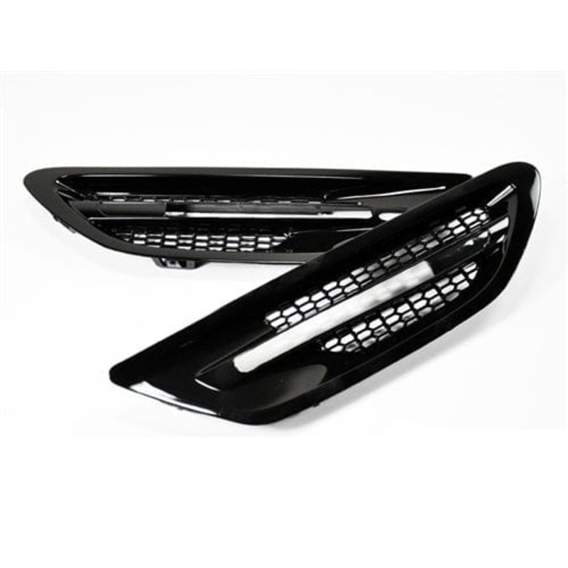 AutoTecknic Replacement Glazing Black Fender Vents – F10 Sedan | M5