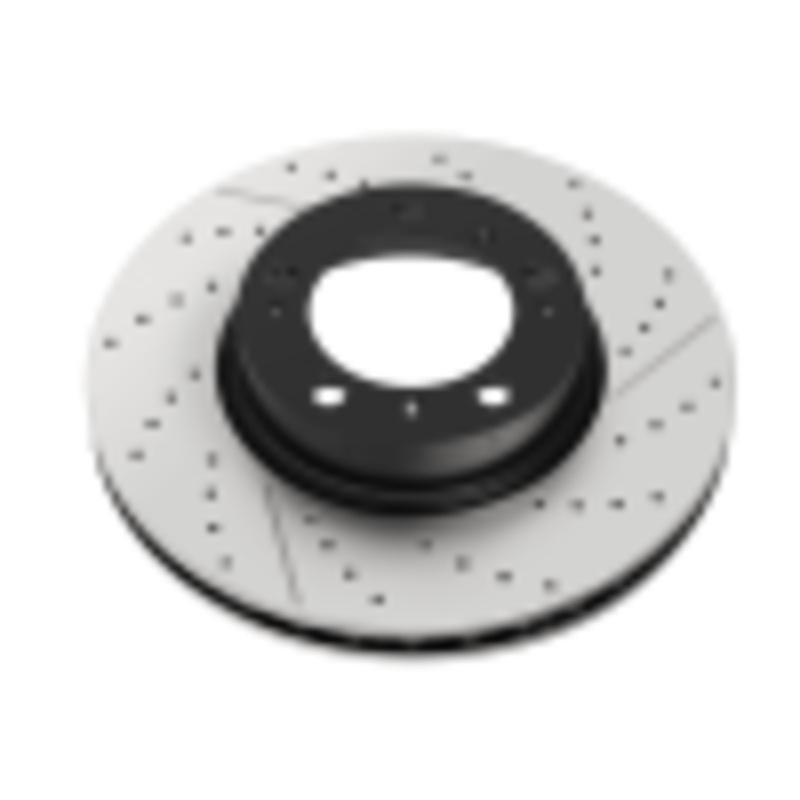 DBA 97-04 Porsche 911 (996/997) Street Series OE Drilled Rear Brake Rotor