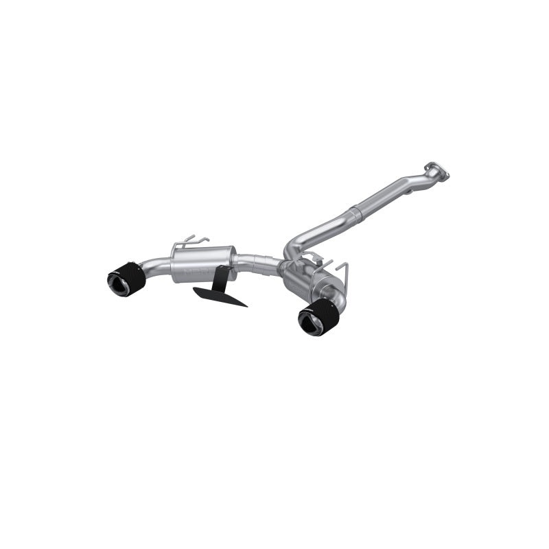 MBRP T304 SS 3.0″ Dual-Split Cat-Back Exhaust (Carbon Fiber Tips) – 2023+ Toyota GR Corolla