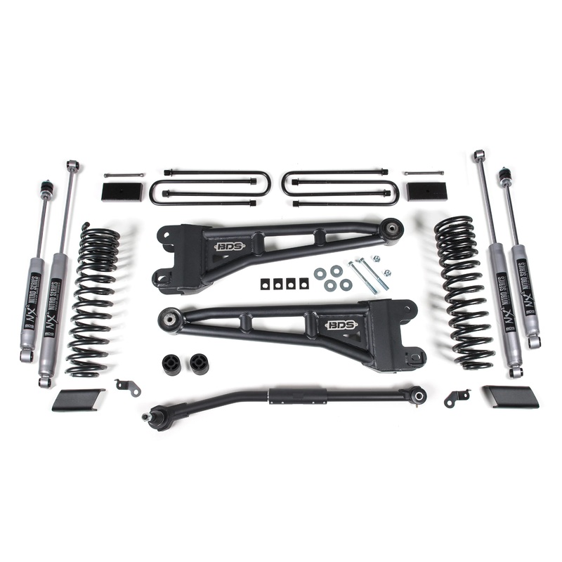 BDS 3in. Radius Arm Lift Kit, 2023 – 2024 Ford Superduty F250 / F350 with 6.7L Powerstroke Diesel