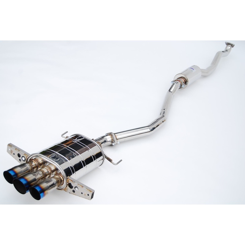 Invidia Q300 Cat-Back Exhaust 2017-2021 Honda Civic Hatchback Sport (Burnt Titanium tips)