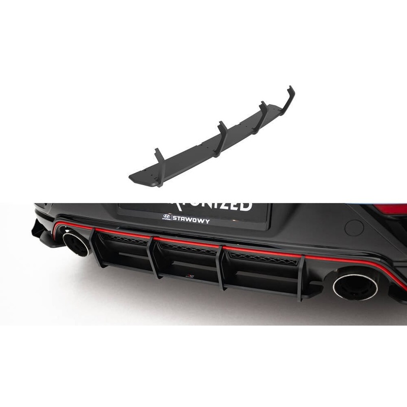 Maxton Design Street Pro Rear Diffuser – Hyundai Veloster N Mk2