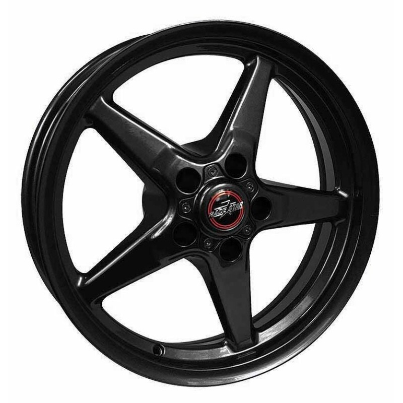 Race Star 92 Drag Star Bracket Racer 17×9.5 5×4.75BC 7.30BS Gloss Black Wheel | 92-795254B
