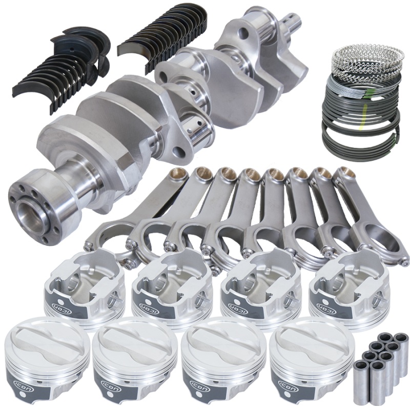 Eagle Chevy LT1 350 1Pc 3.750in Crank 6.000in H-Beam -18cc 4.030in Pistons Rotating Assembly